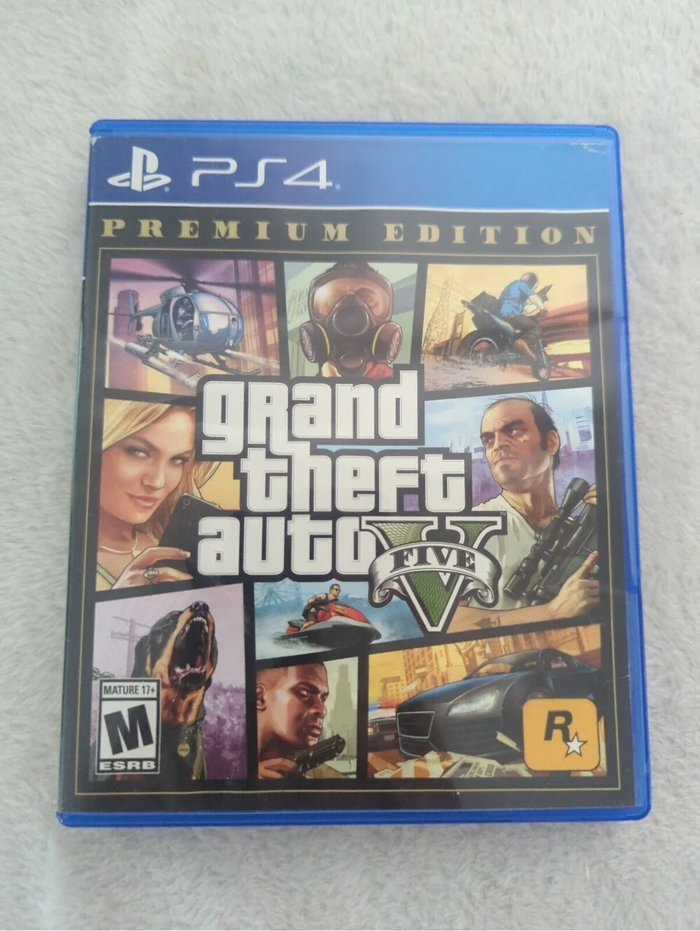 Grand Theft Auto V Premium Edition PS4 Game - Tested and Working